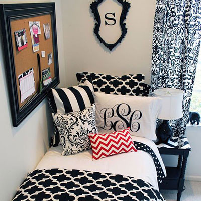 Black-White Decoration Ideas and Samples