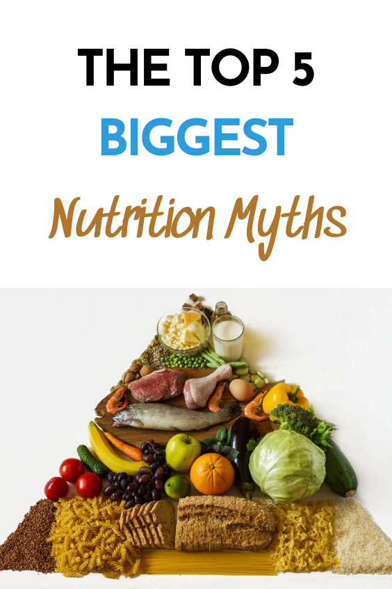 The Top 5 Biggest Nutrition Myths